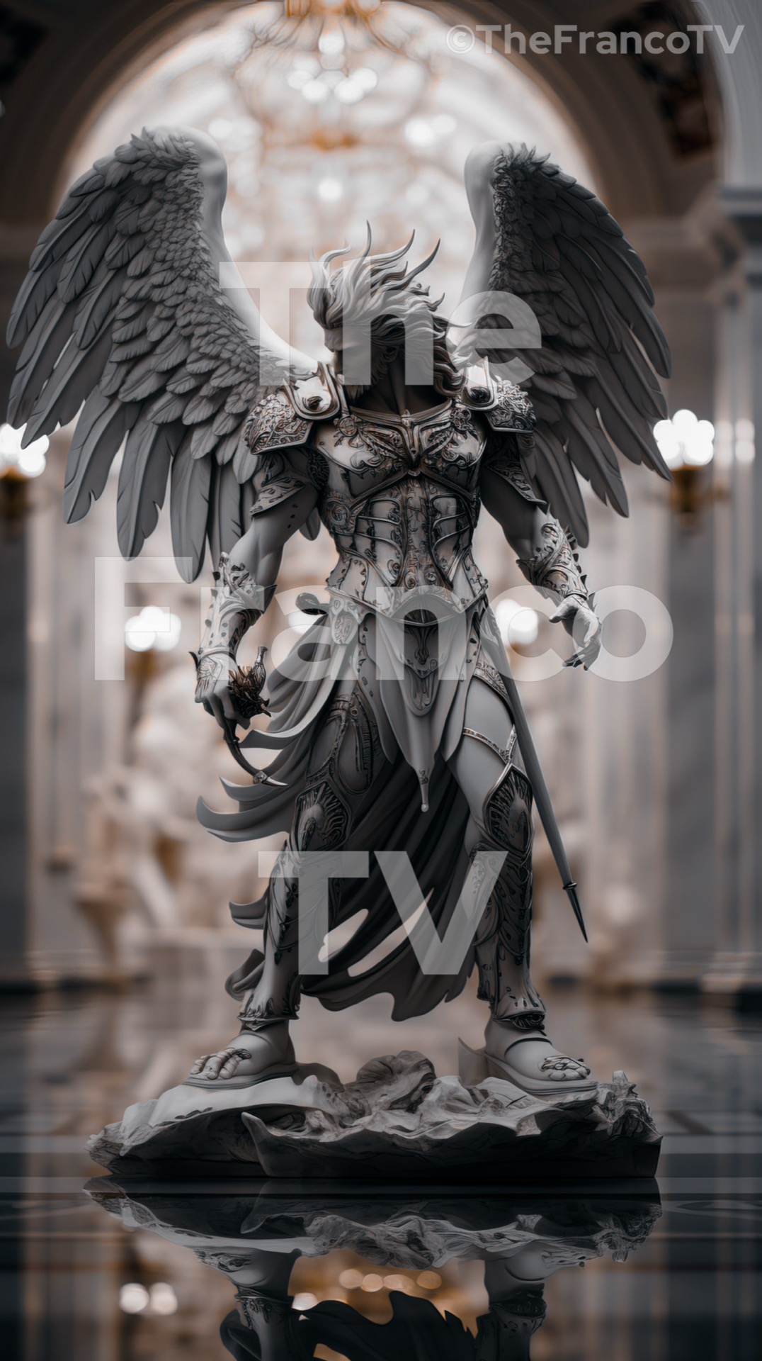 Archangel Statue 3