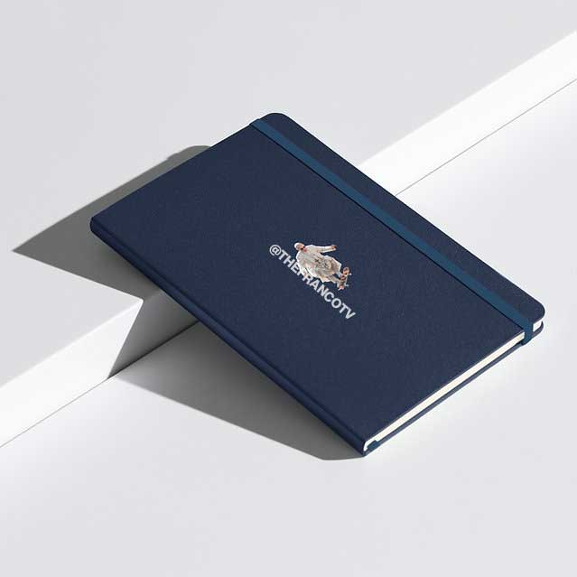 HARDCOVER NOTEBOOK - Papa Skating 2