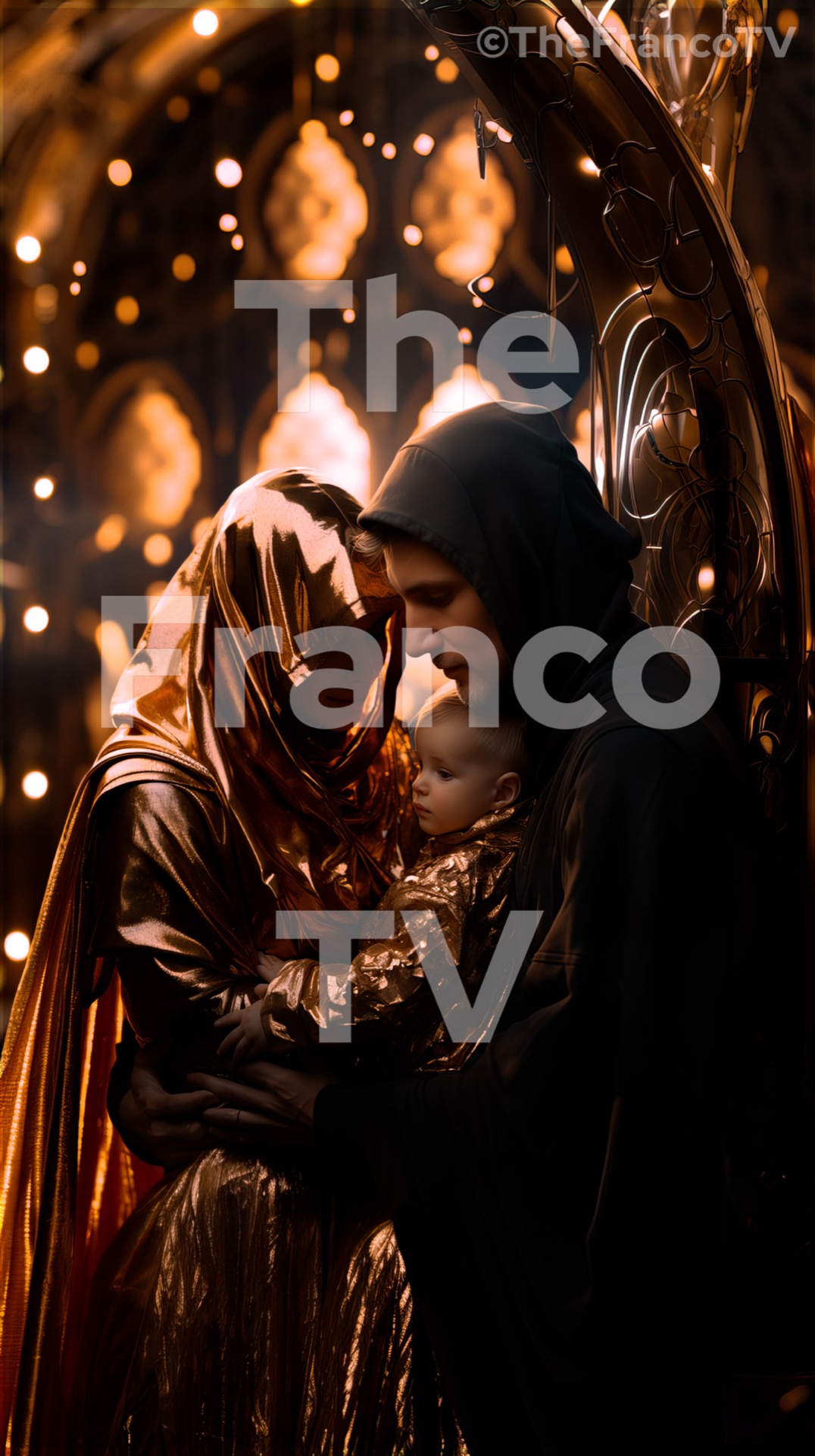 Futuristic Holy Family 3